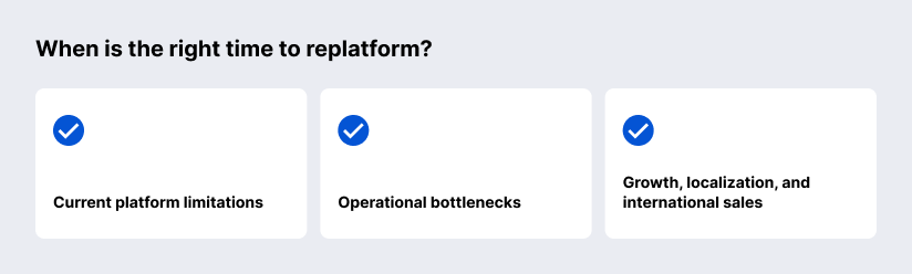 Shopify migration