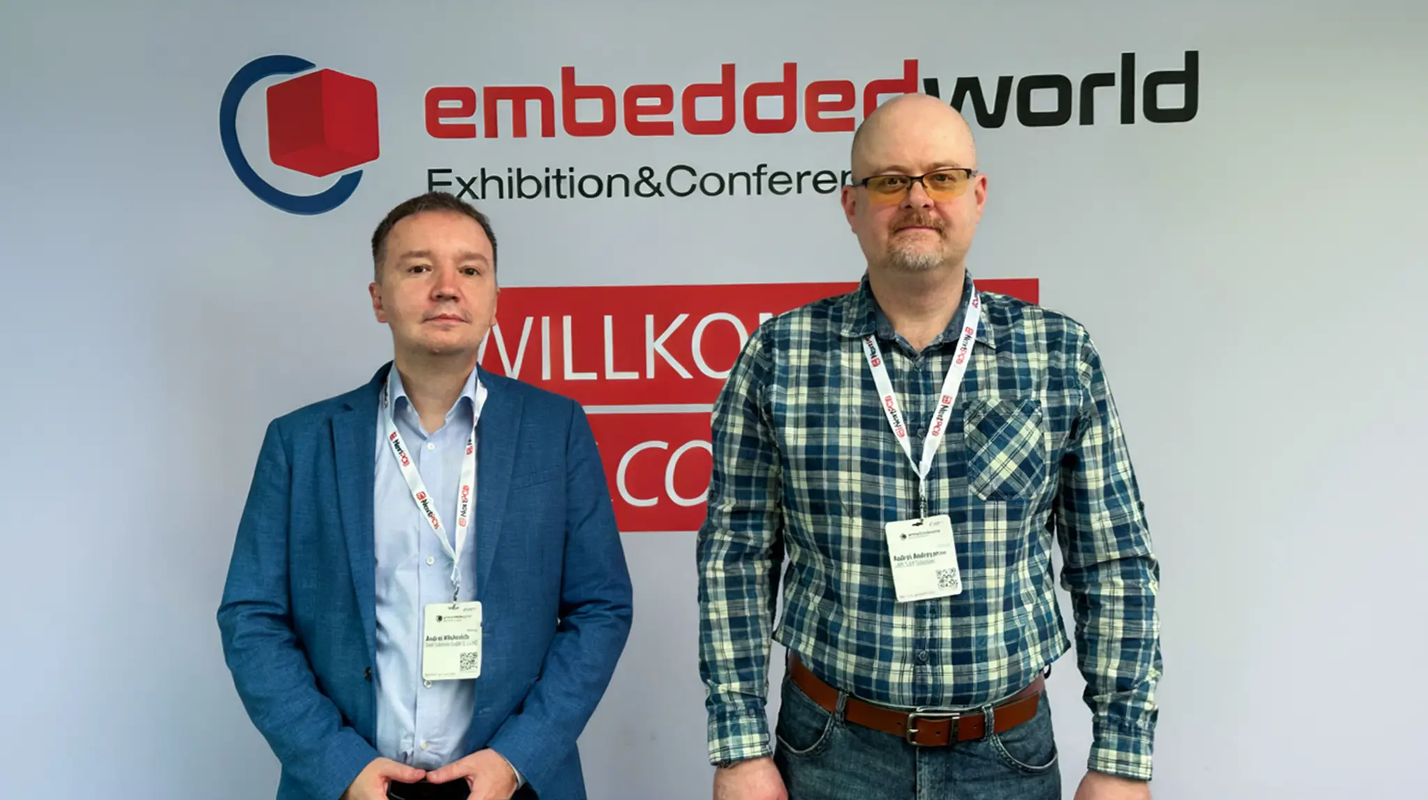 SaM Solutions' team visiting Embedded World 2026. 