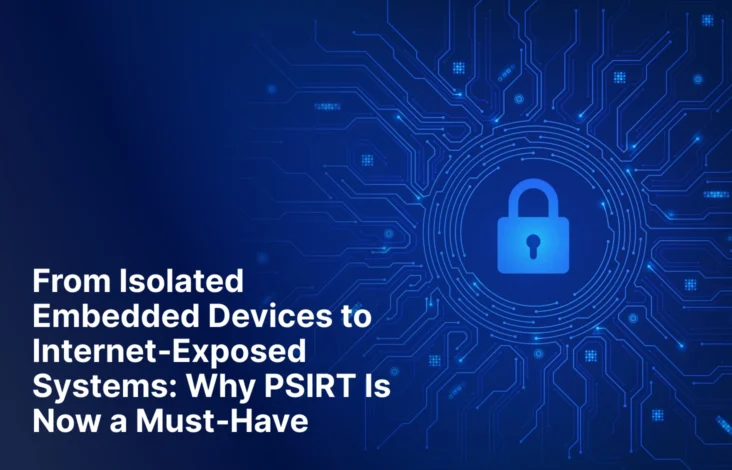 From Isolated Embedded Devices to Internet‑Exposed Systems: Why PSIRT Is Now a Must‑Have