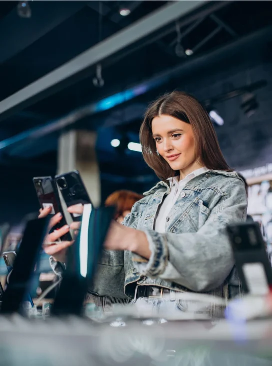 International electronic products marketplace
