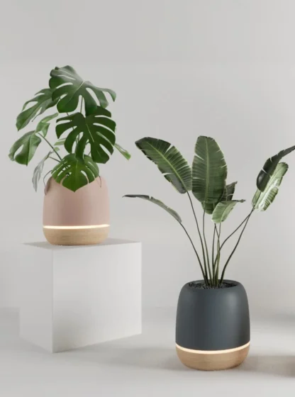 IoT Ecosystem for the KORU Smart Plant Pot and Air Purifier