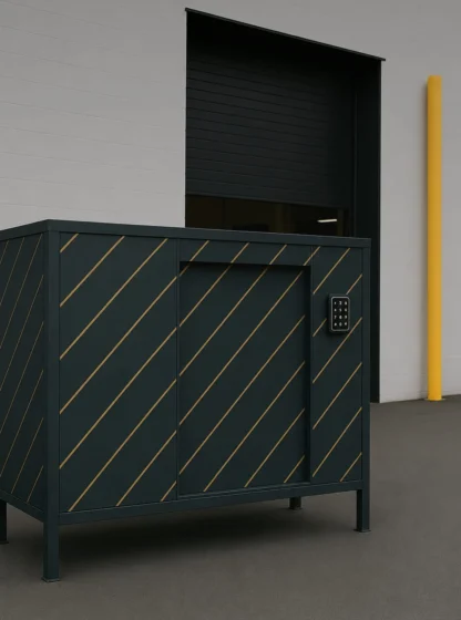 A Vandal-resistant and Weatherproof Smart Delivery Box with UV-C Disinfection and IoT Integration