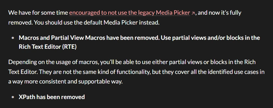 upgrading Umbraco 13 to 14