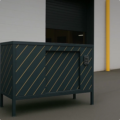 A Vandal-resistant and Weatherproof Smart Delivery Box with UV-C Disinfection and IoT Integration