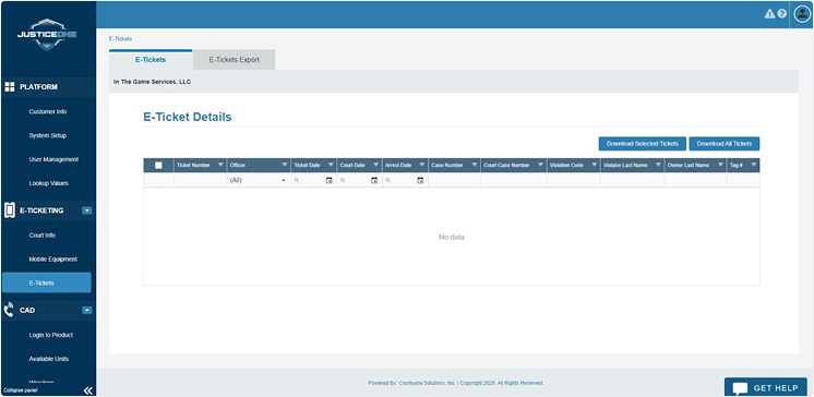 A shared SaaS platform: JusticeONE®
