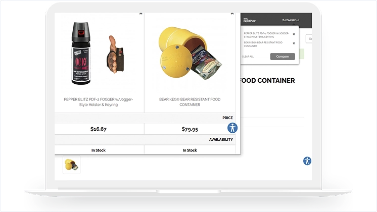 Product comparison